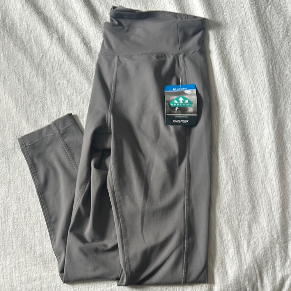 NWT Columbia leggings with pockets - Grey